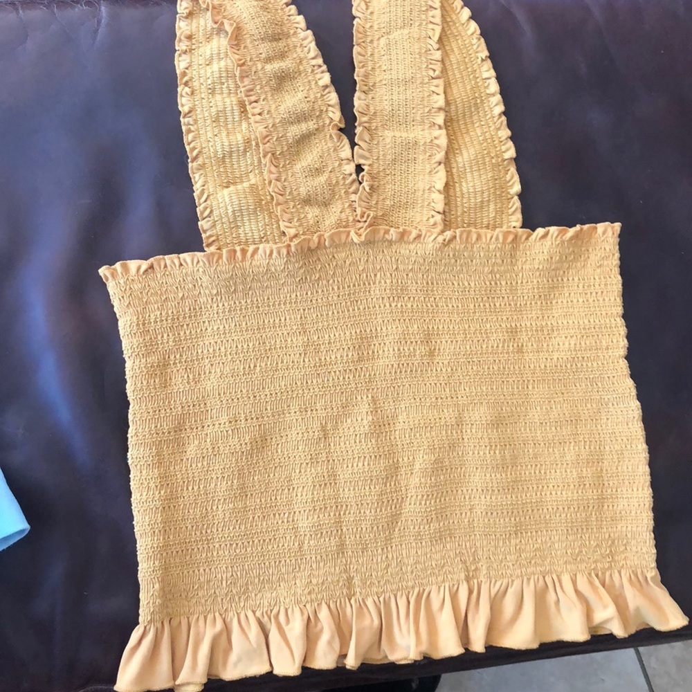 Em poly/spandex tank top